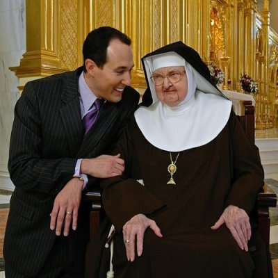 Arroyo and Mother Angelica