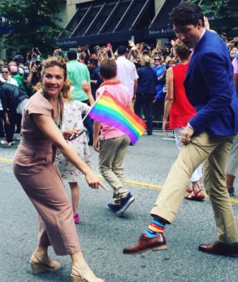 Justin Trudeau and those socks