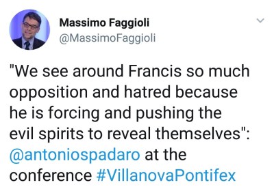 Spadaro on spirits