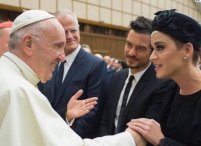 Pope and Katy Perry